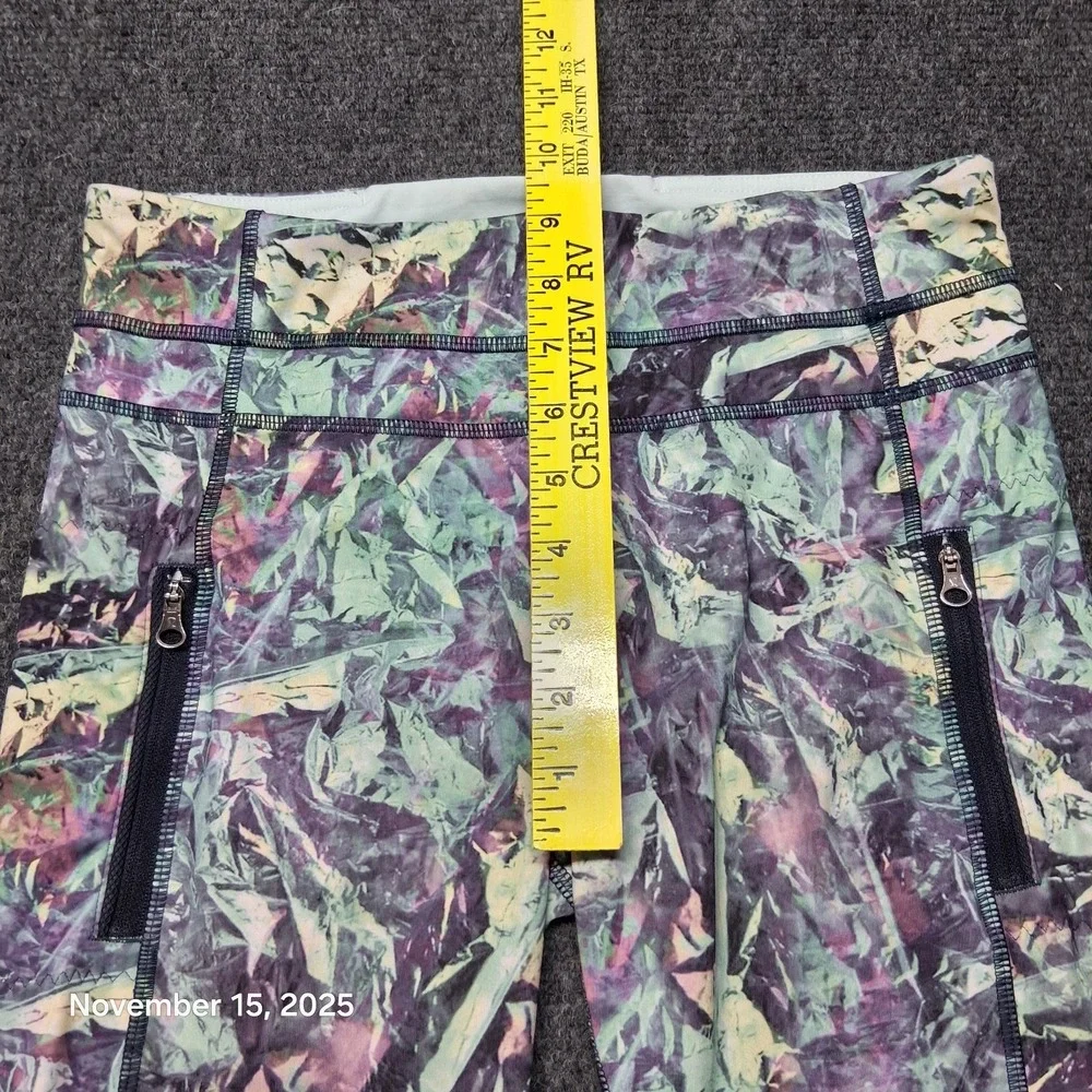 Lululemon‎ Inspire Tight II Full On Luxtreme Mesh Iridescent Multi Size 6 W5G73S